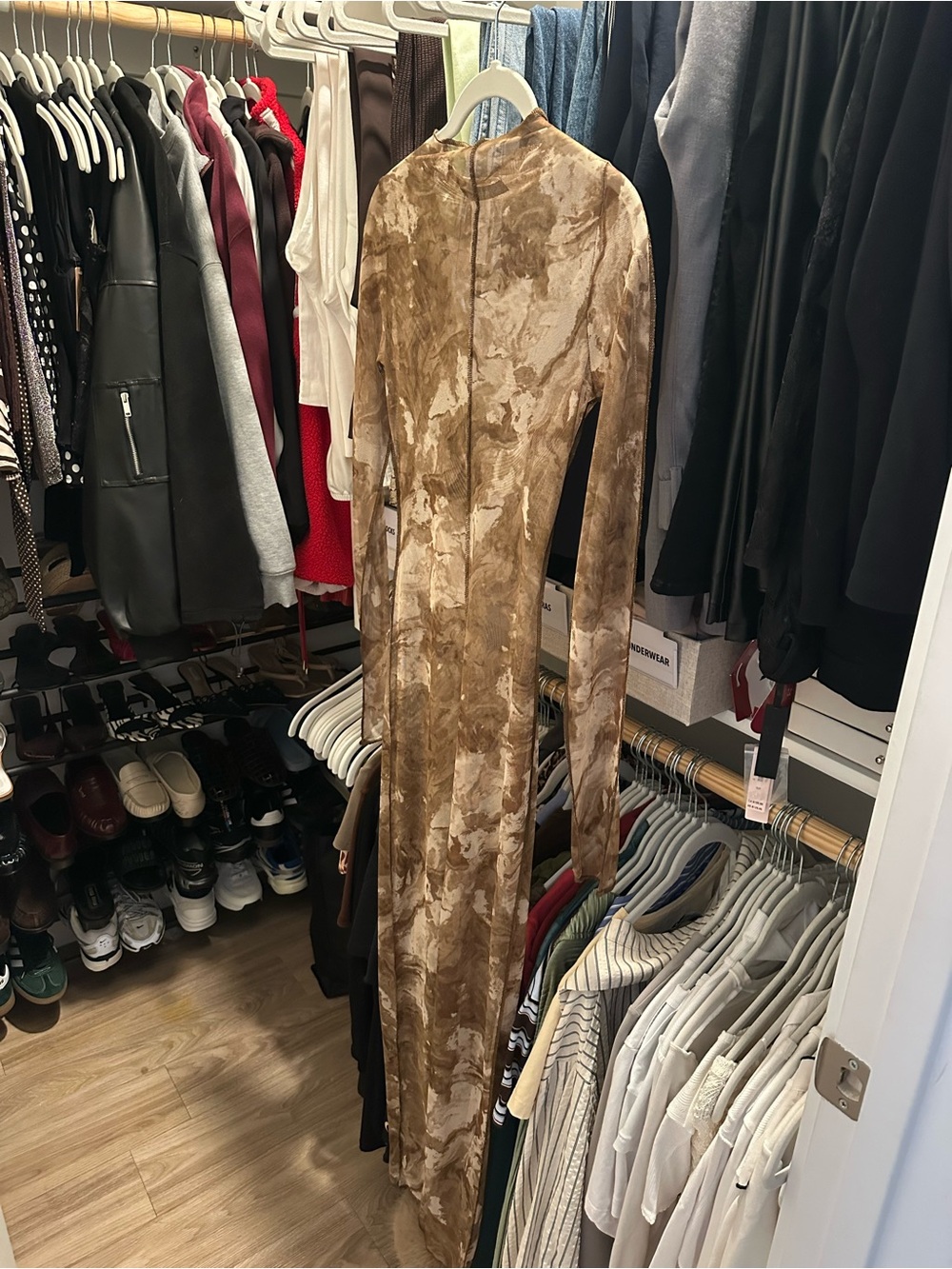 Naked Wardrobe mesh dress
